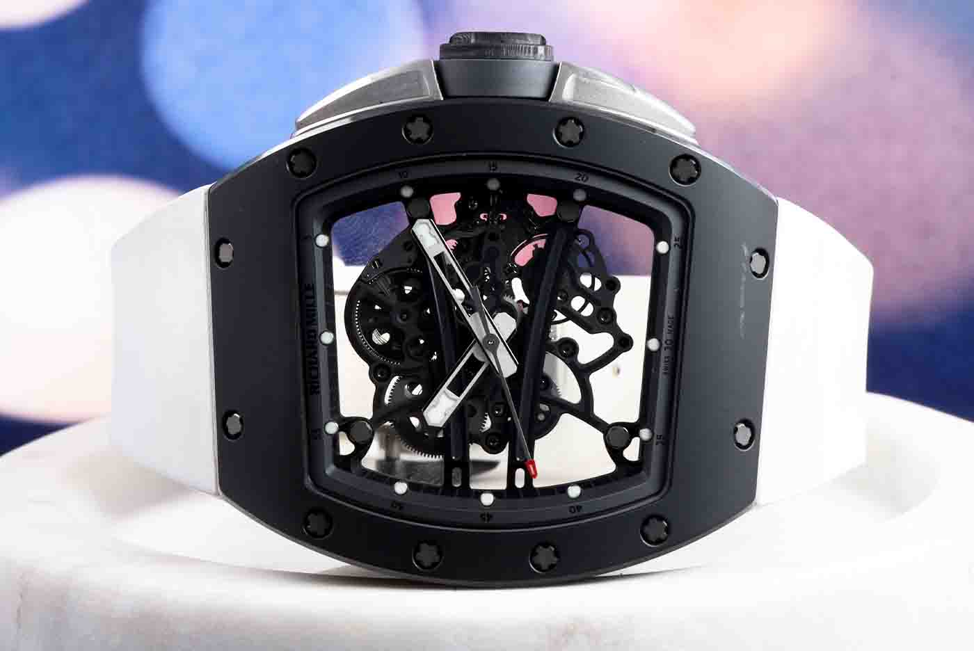 A New Australian Record for a Watch at Auction Richard Mille Yohan Blake Monochrome Limited Edition