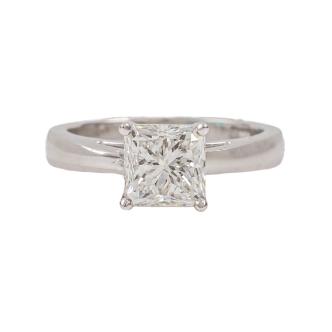 1.89ct Radiant Cut Diamond G SI1 GSL Ring