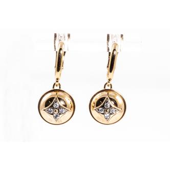 Louis Vuitton B Blossom Diamond Earrings