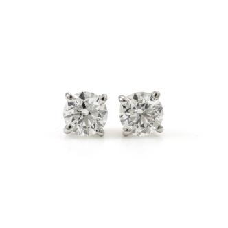 1.00ct Diamond Studs GIA D VS2