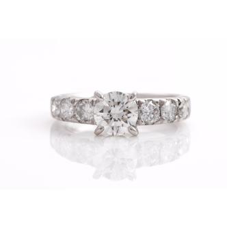 1.00ct Centre Diamond Ring