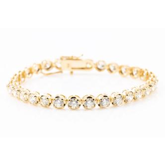 7.84ct Diamond Tennis bracelet