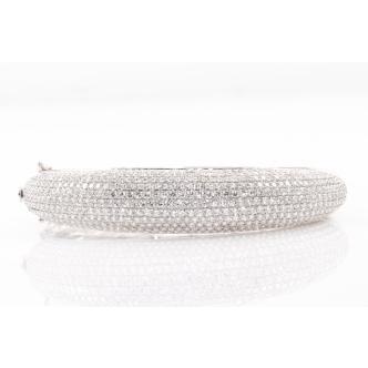 10.00ct Diamond Bangle