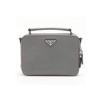 Prada Brique Saffiano Crossbody Bag