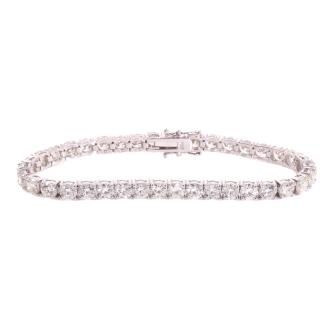 13.73ct Diamond Tennis Bracelet
