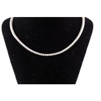 2.98ct Diamond Tennis Necklace