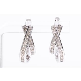 0.88ct Diamond Earrings