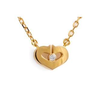 Cartier C Heart Diamond Pendant