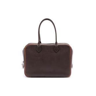 Hermès Dark-Brown Epsom Plume 32