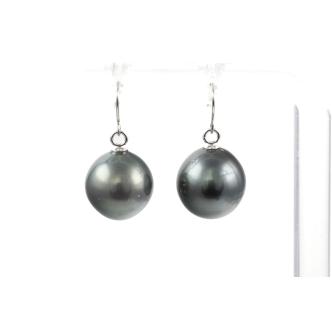 11mm Tahitian Pearl Earrings
