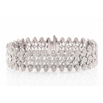 2.00ct Multi-Row Diamond Bracelet