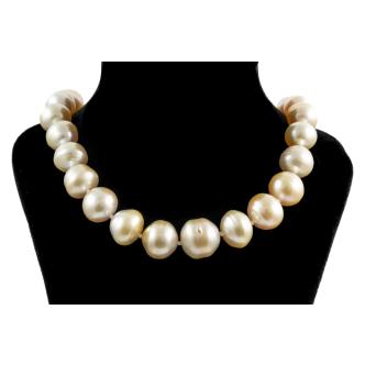 13.7mm - 10.0mm South Sea Pearl Necklace
