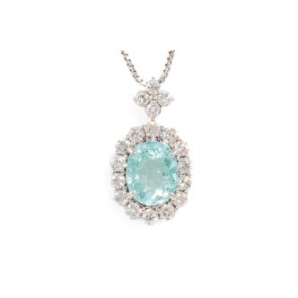 1.53ct Paraiba Tourmaline Pendant