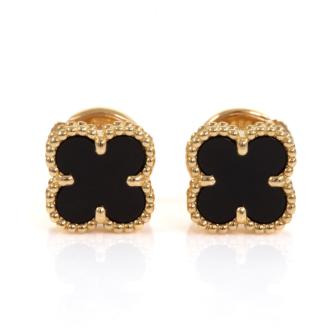 Van Cleef & Arpels Onyx Earrings