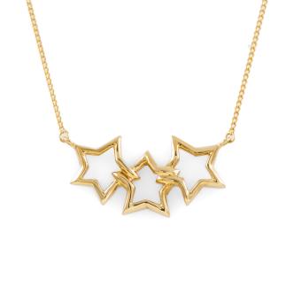 Tiffany & Co. Three Star Necklace