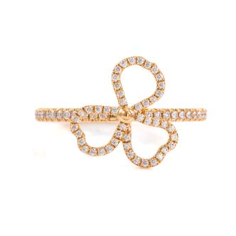 Tiffany & Co. Paper Flower Diamond Ring