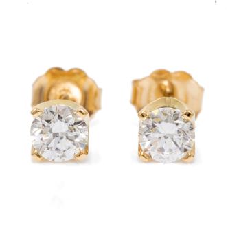 0.80ct Diamond Studs GIA D VVS1