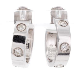 Cartier Love Diamond Earrings
