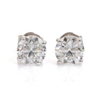 2.02ct Diamond Studs GIA D E VS2