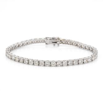 8.77ct Diamond Tennis Bracelet