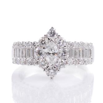 1.30ct Diamond Dress Ring