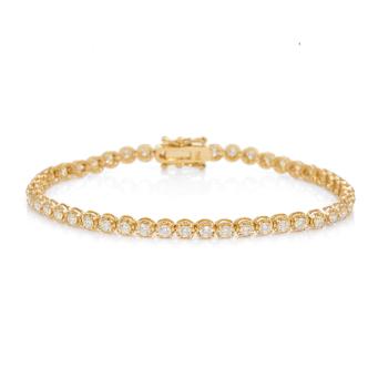 2.71ct Diamond Tennis Bracelet