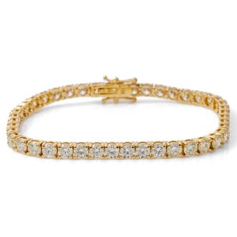 10.65ct Diamond Tennis Bracelet