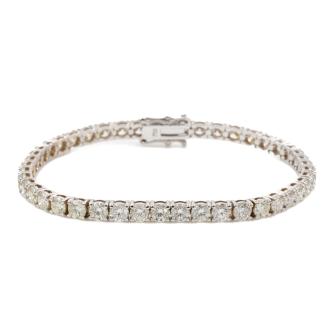 9.17ct Diamond Tennis Bracelet