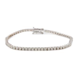 3.19ct Diamond Tennis Bracelet
