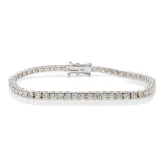 5.23ct Diamond Tennis bracelet