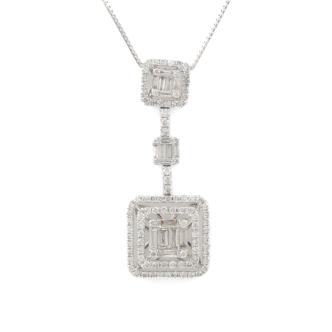 1.15ct Diamond Dress Pendant