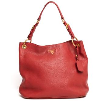 Prada Vitello Daino Open Tote