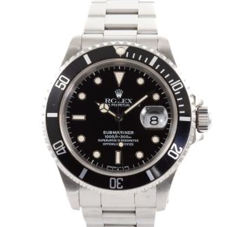 Rolex Submariner Date Mens Watch 16610