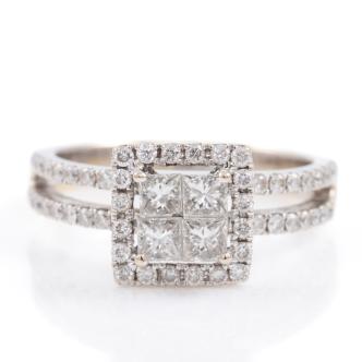 1.00ct Diamond Dress Ring
