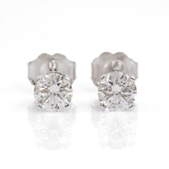 0.81ct Diamond Studs GIA G VVS1, VVS2