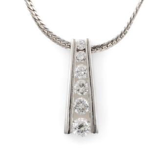 1.02ct Diamond Dress Pendant