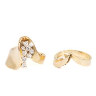 0.45ct Diamond Ring Set