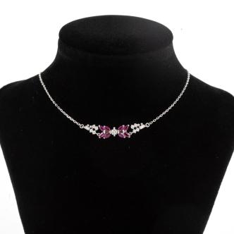 Ruby and Diamond Necklace