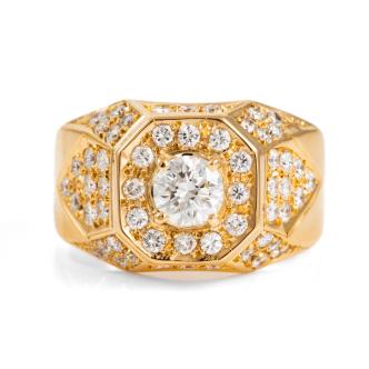 1.75ct Diamond Mens Ring