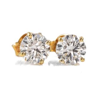 2.00ct Diamond Studs GIA E P1