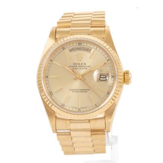 Rolex Day Date Mens Watch 18038