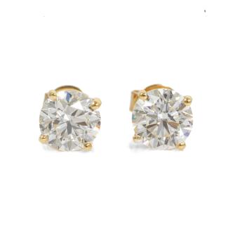 2.00ct Diamond Studs GIA H VS2