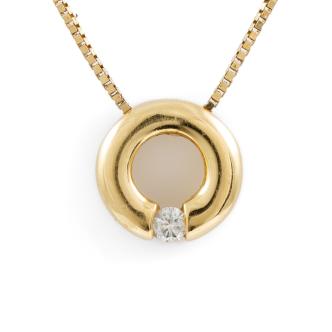 0.04ct Diamond Pendant