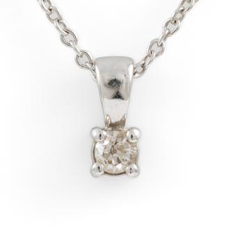 0.08ct Diamond Solitaire Pendant
