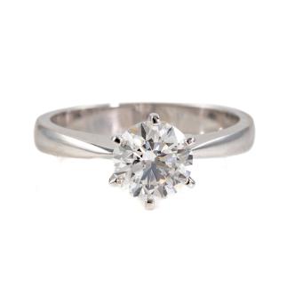 1.50ct Diamond Solitaire Ring GIA E VS1