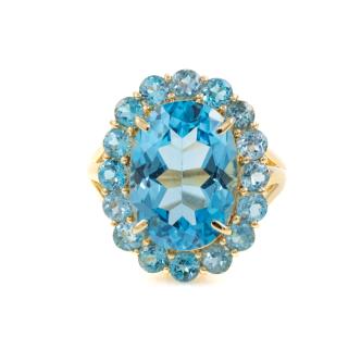 10.00ct Topaz Ring