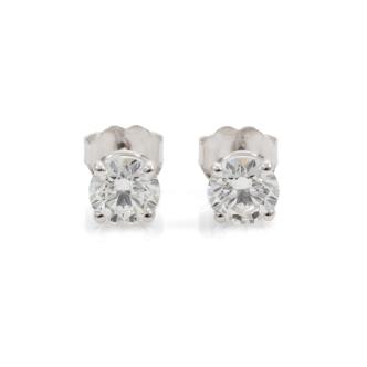 1.04ct Diamond Studs GIA D IF