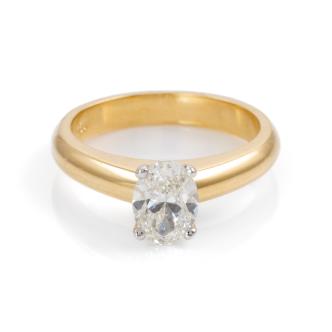 1.00ct Diamond Solitaire Ring GIA J VS2