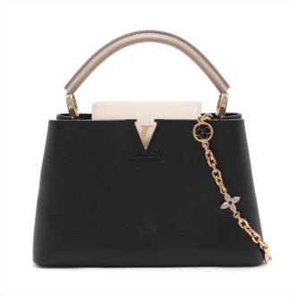 Louis Vuitton Taurillon Capucines MM