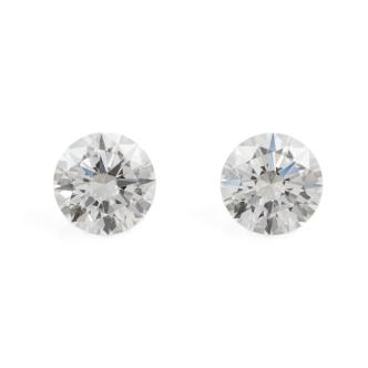 2.01ct Loose Pair of Diamonds GIA D VVS1